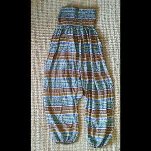 Boho harem hippie pants